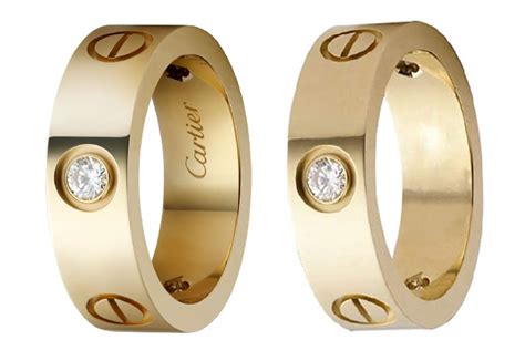 cartier ring dupes|cartier love ring with diamonds.